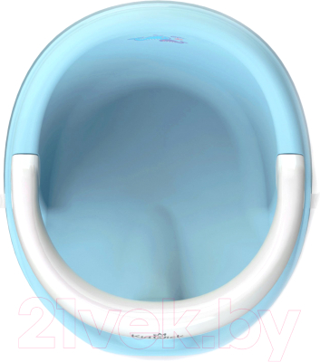 Стульчик для купания Kidwick Немо / KW140200 (голубой/белый)