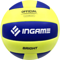 Мяч волейбольный Ingame Bright (синий/желтый) - 
