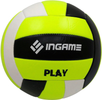 Мяч волейбольный Ingame Play (черный/белый/зеленый) - 