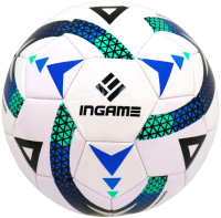 Футбольный мяч Ingame Tornado (размер 5, синий) - 