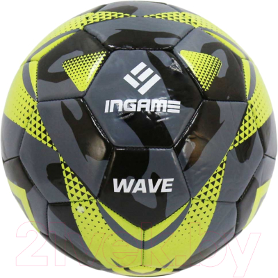 Футбольный мяч Ingame Wave (размер 5, желтый)