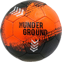 Футбольный мяч Ingame Underground 2020 (размер 5, черный/оранжевый) - 