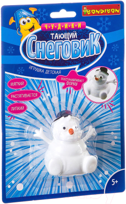 Игрушка детская Bondibon Чудики Тающий снеговик / ВВ2475