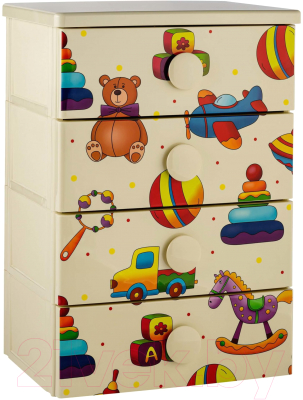

Комод Ellastik Plast, Классика Junior 57x42.5x83