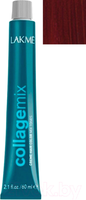 Крем-краска для волос Lakme Collagemix Creme Hair Color Mix Tones корректирующая 0/50 (60мл, красный)