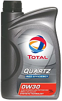 Моторное масло Total Quartz Ineo Efficiency 0W30 / 186931 (1л) - 