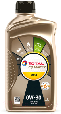 Моторное масло Total Quartz 9000 0W30 180967/213814 (1л)