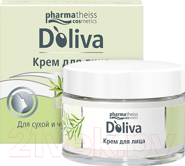 Крем для лица Doliva Для сухой и чувствительной кожи лица (50мл)