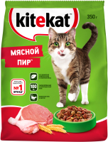 Сухой корм для кошек Kitekat Мясной пир (350г) - 