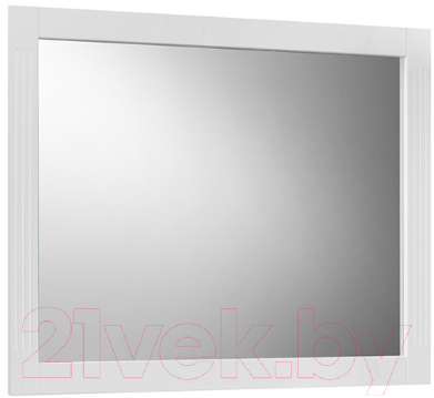 Зеркало Belux Рояль В106 (1, белый глянец)