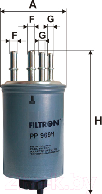 Топливный фильтр Filtron PP969/1