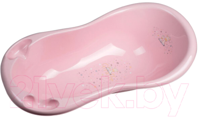 Ванночка детская Maltex Жираф / 7903 (розовый)