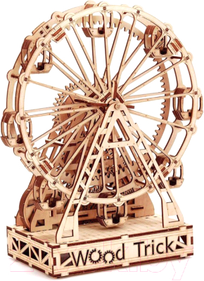 Конструктор Wood Trick Механическое колесо обозрения / 1234-27