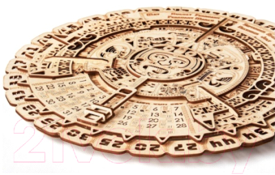 Вечный календарь Wood Trick Календарь Майя / 1234-28