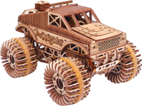 Автомобиль игрушечный Wood Trick Монстр-Трак / 1234-50 - 