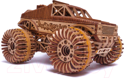 Автомобиль игрушечный Wood Trick Монстр-Трак / 1234-50