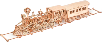 Железная дорога игрушечная Wood Trick Локомотив R17 с рельсами / 1234-R17 - 