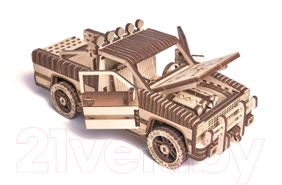 Автомобиль игрушечный Wood Trick Пикап WT-1500 / 1234-S11