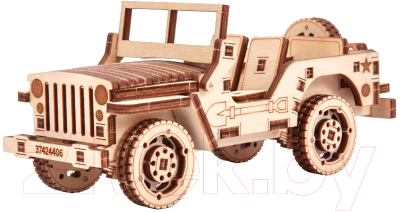 Автомобиль игрушечный Wood Trick Джип / 1234-S2