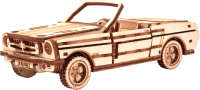 Автомобиль игрушечный Wood Trick Кабриолет / 1234-S3 - 