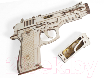 Пистолет игрушечный Lemmo Пистолет-резинкострел с мишенями / 00-64