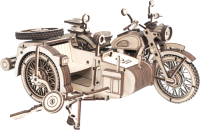 Мотоцикл игрушечный Lemmo Мотоцикл с коляской УРАН / 01-59 - 