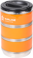 Термос для еды Airline IT-T-03 (оранжевый/черный) - 