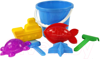 Набор игрушек для песочницы Альтернатива Морской №2 / М2016
