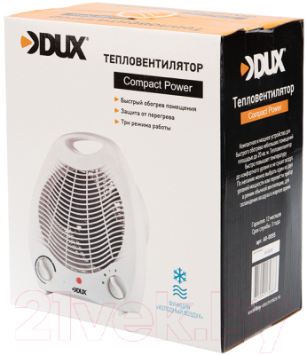 Тепловентилятор DUX 60-0055 (белый)