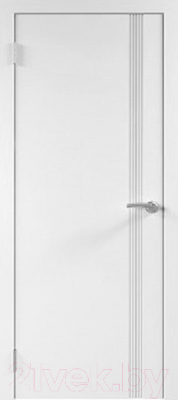 Дверь межкомнатная Юни Эмаль ПГ 23 70x200 (белый)