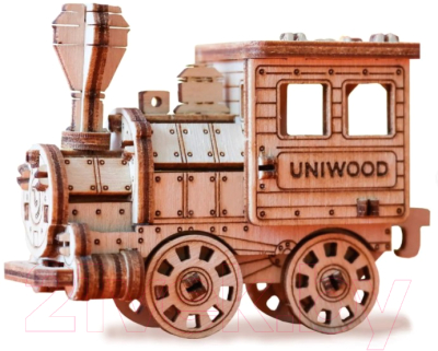 

Локомотив игрушечный Uniwood, Паровоз / UW30149