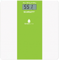Напольные весы электронные Scarlett SC-BS33E103 (Green Line) - 