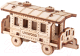 Вагон игрушечный Uniwood Пассажирский вагон / UW30152 - 