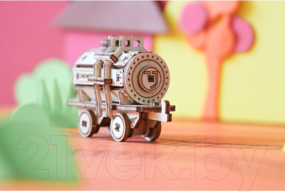 Железная дорога игрушечная Uniwood Цистерна / UW30154