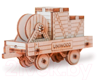 Железная дорога игрушечная Uniwood Поезд / UW30157