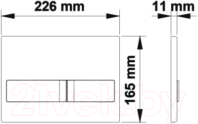 Унитаз подвесной с инсталляцией Berges Ego XL Rimless / 043204