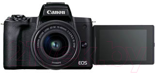 Беззеркальный фотоаппарат Canon EOS M50 Mark II EF-M 15-45mm IS STM Kit / 4728C007