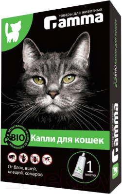 Капли от блох Gamma От внешних паразитов / 22302001