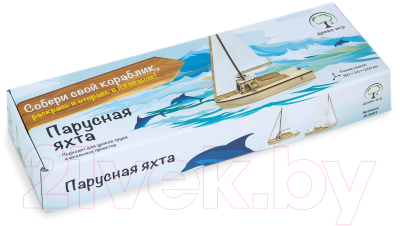 Корабль игрушечный Древо Игр Парусная яхта / DI-K003