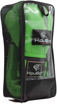 Боксерские перчатки KouGar KO500-8 (8oz, зеленый)