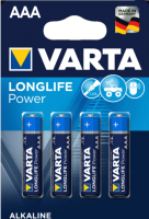 Батарейка Varta Longlife ААА 1.5V / 4008496846917 (4шт) - 