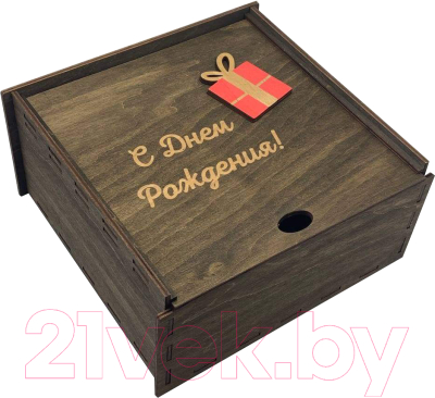 

Коробка подарочная Woodary, 3121