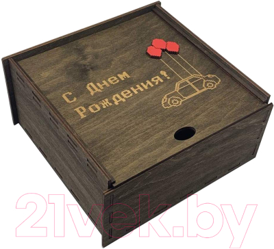 

Коробка подарочная Woodary, 3124