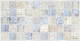 Панель ПВХ Grace Плитка Мрамор голубой (964x484x3.5мм) - 
