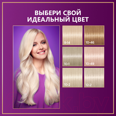 Крем-краска для волос Palette Стойкая 10-49 (розовый блонд)