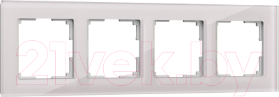 Рамка для выключателя Werkel W0041117 / a050897 (дымчатый/стекло)
