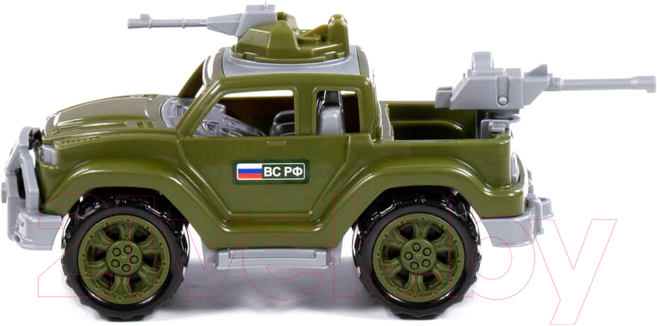 Автомобиль игрушечный Полесье Пикап военный Легионер-мини / 84316 — фото 2