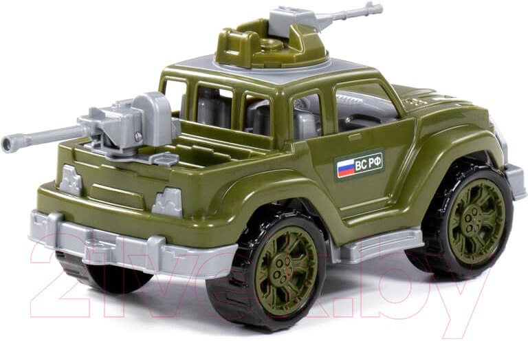 Автомобиль игрушечный Полесье Пикап военный Легионер-мини / 84316 — фото 4