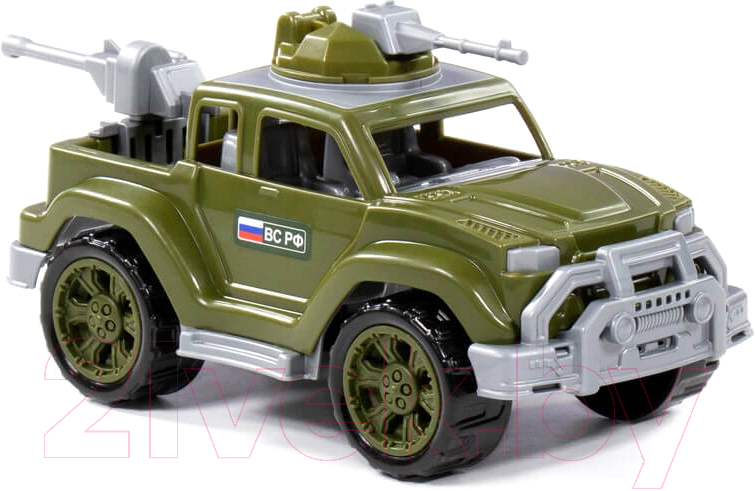 Автомобиль игрушечный Полесье Пикап военный Легионер-мини / 84316 — фото 5