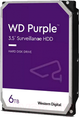 

Жесткий диск Western Digital, Purple 6TB